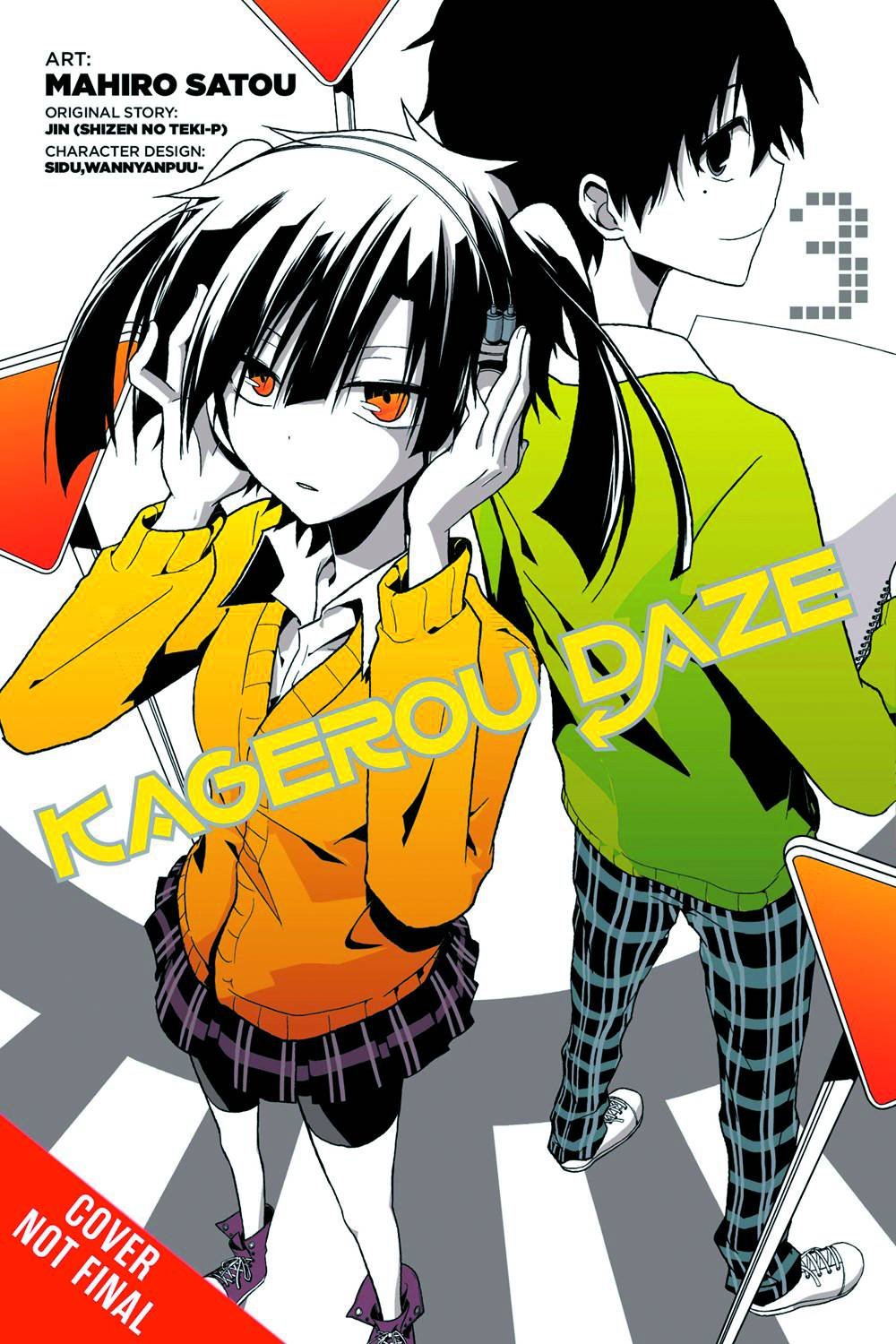Kagerou Daze, Vol. 3  manga (Kagerou Daze Manga, 3),Used