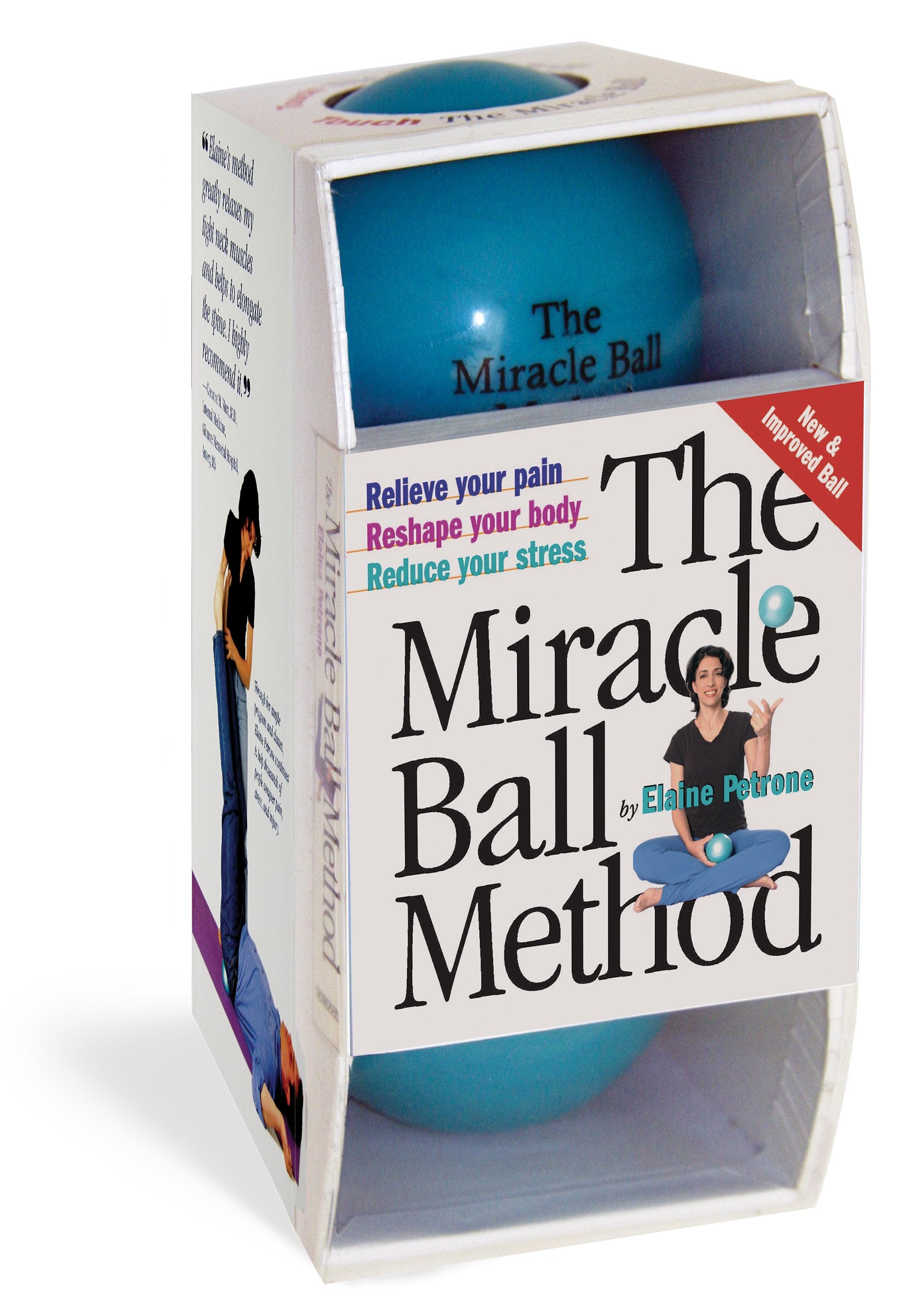 The Miracle Ball Method: Relieve Your Pain, Reshape Your Body, Reduce Your Stress [2 Miracle Balls Included],Used