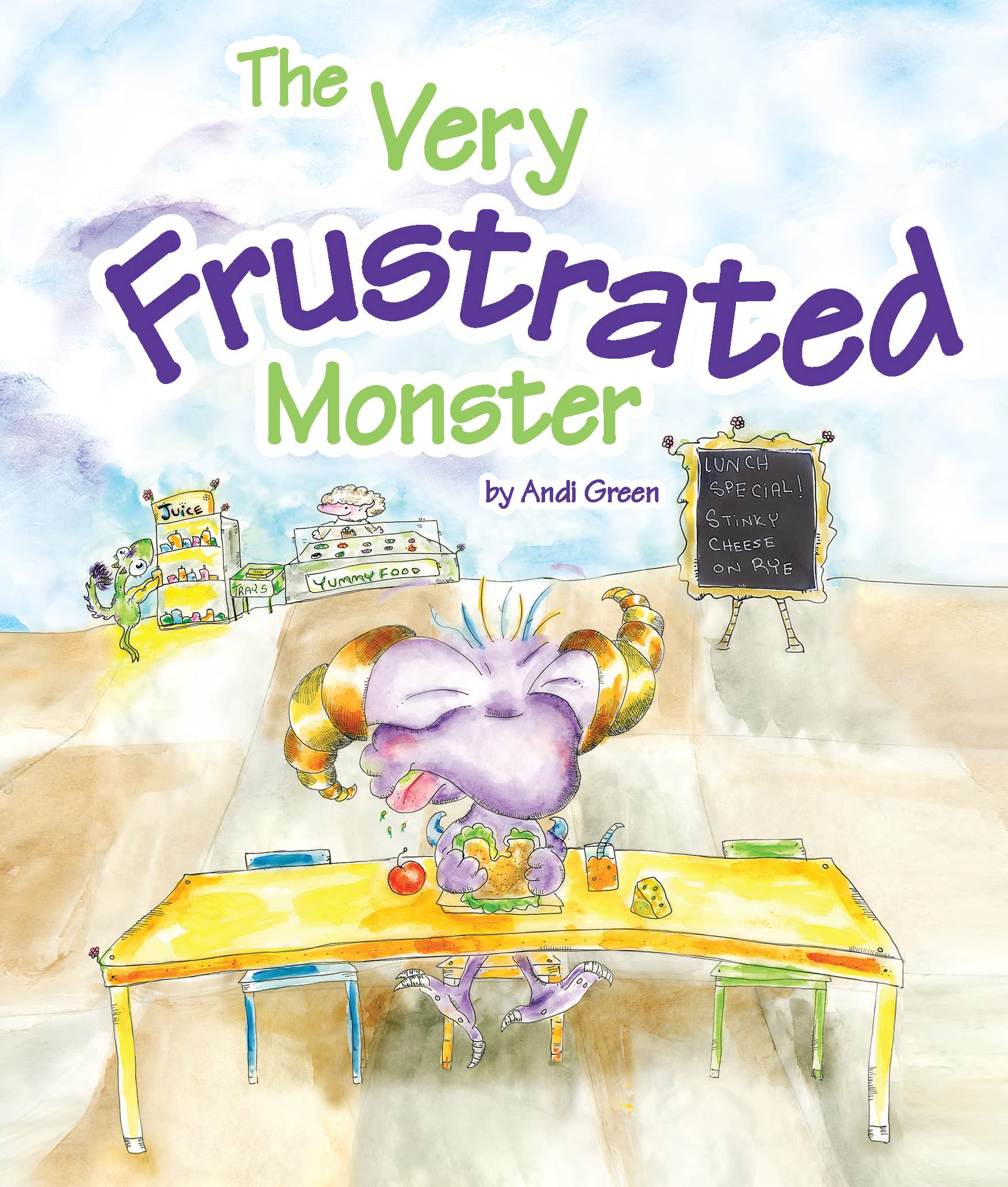 The Very Frustrated Monster: A Children's Book About Frustration (The WorryWoo Monsters Series),Used