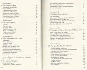 A History Of West Africa, 10001800,New