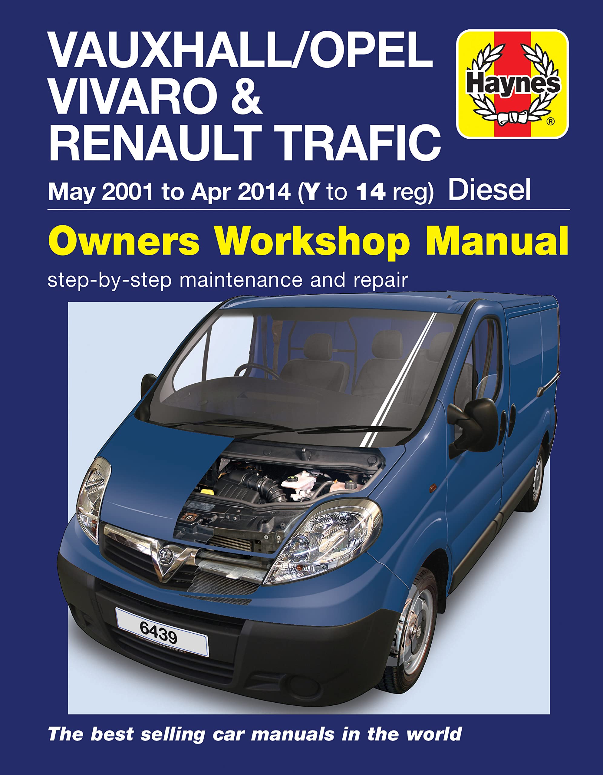 Vauxhall Vivaro,Renault Trafic Diesel (May 01 Apr 14) Haynes Manual (Paperback)