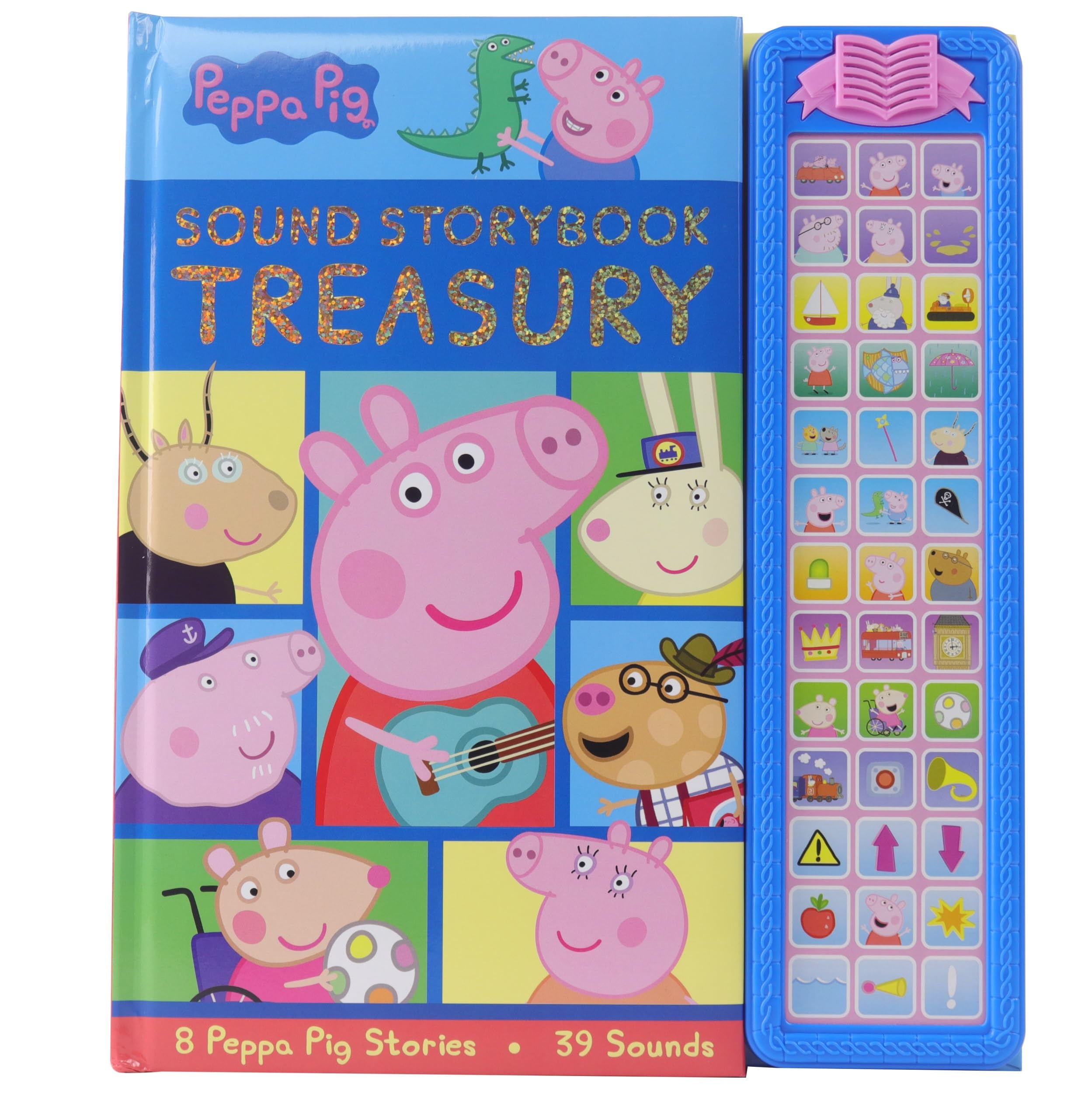 Peppa Pig  Sound Storybook Treasury 39Button Sound Book  Pi Kids (Playasound)