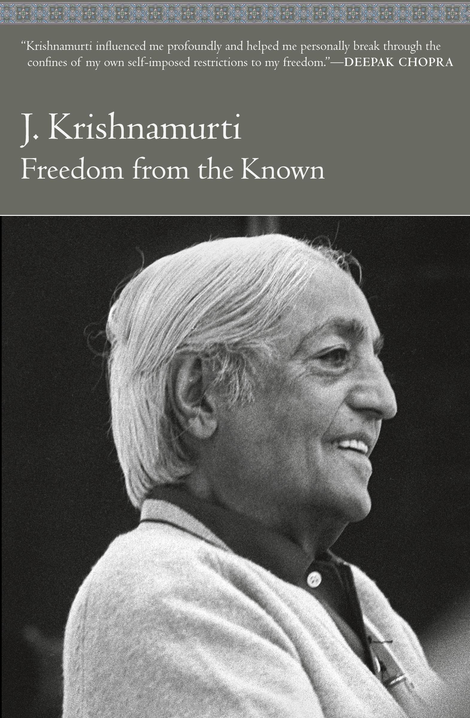Freedom from the Known,New