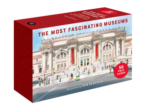 Chronicle Books The Most Fascinating Museums Postcards  50 Postcards Celebrating North AmericaS Favorite Museums