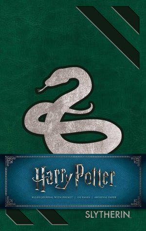 Harry Potter: Slytherin Hardcover Ruled Journal,Used