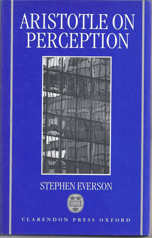 Aristotle on Perception,Used