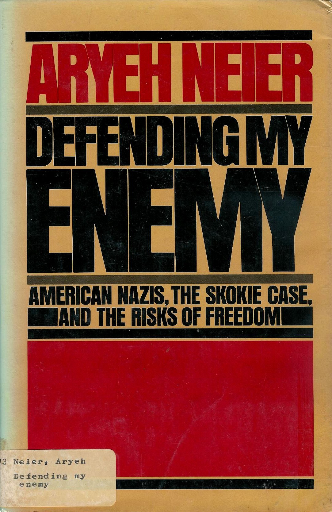 Defending My Enemy,New