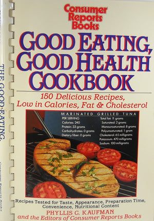 Good Eating, Good Health Cookbook,Used