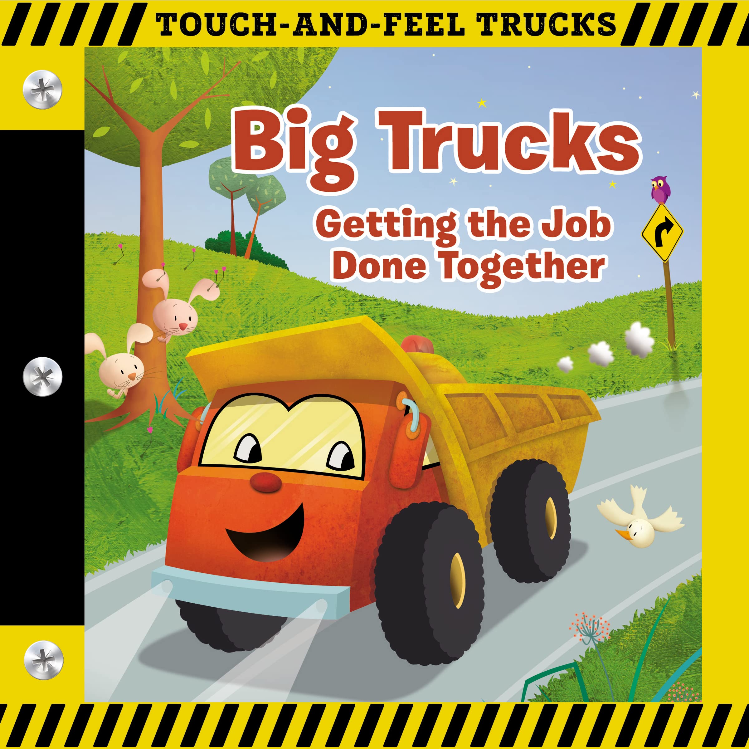 Big Trucks: A TouchandFeel Book: Getting the Job Done Together (Touchandfeel Trucks),Used