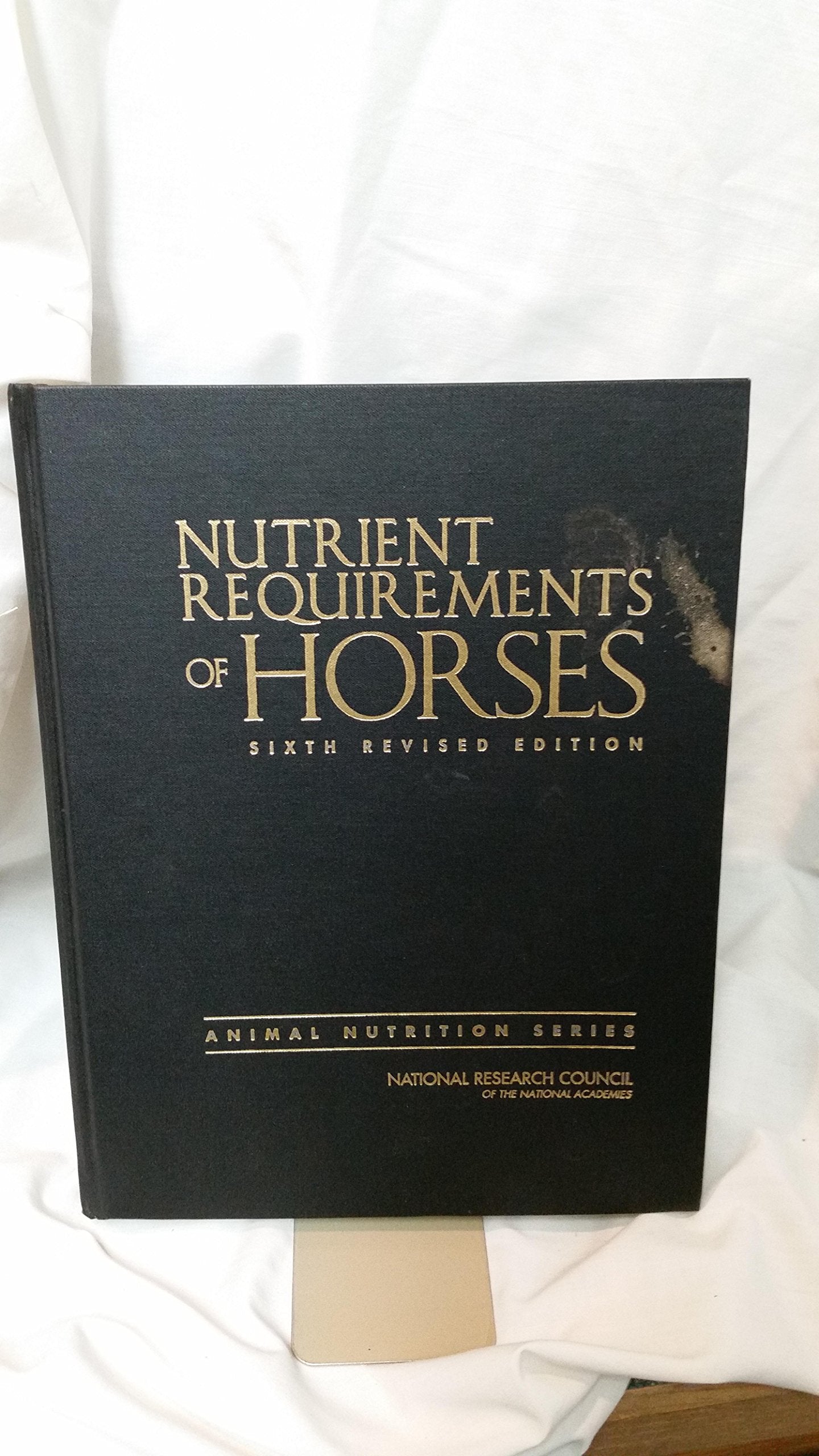 Nutrient Requirements of Horses: Sixth Revised Edition,Used