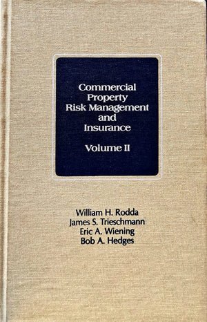 Commercial Liability Risk Management and Insurance (Volume II),Used