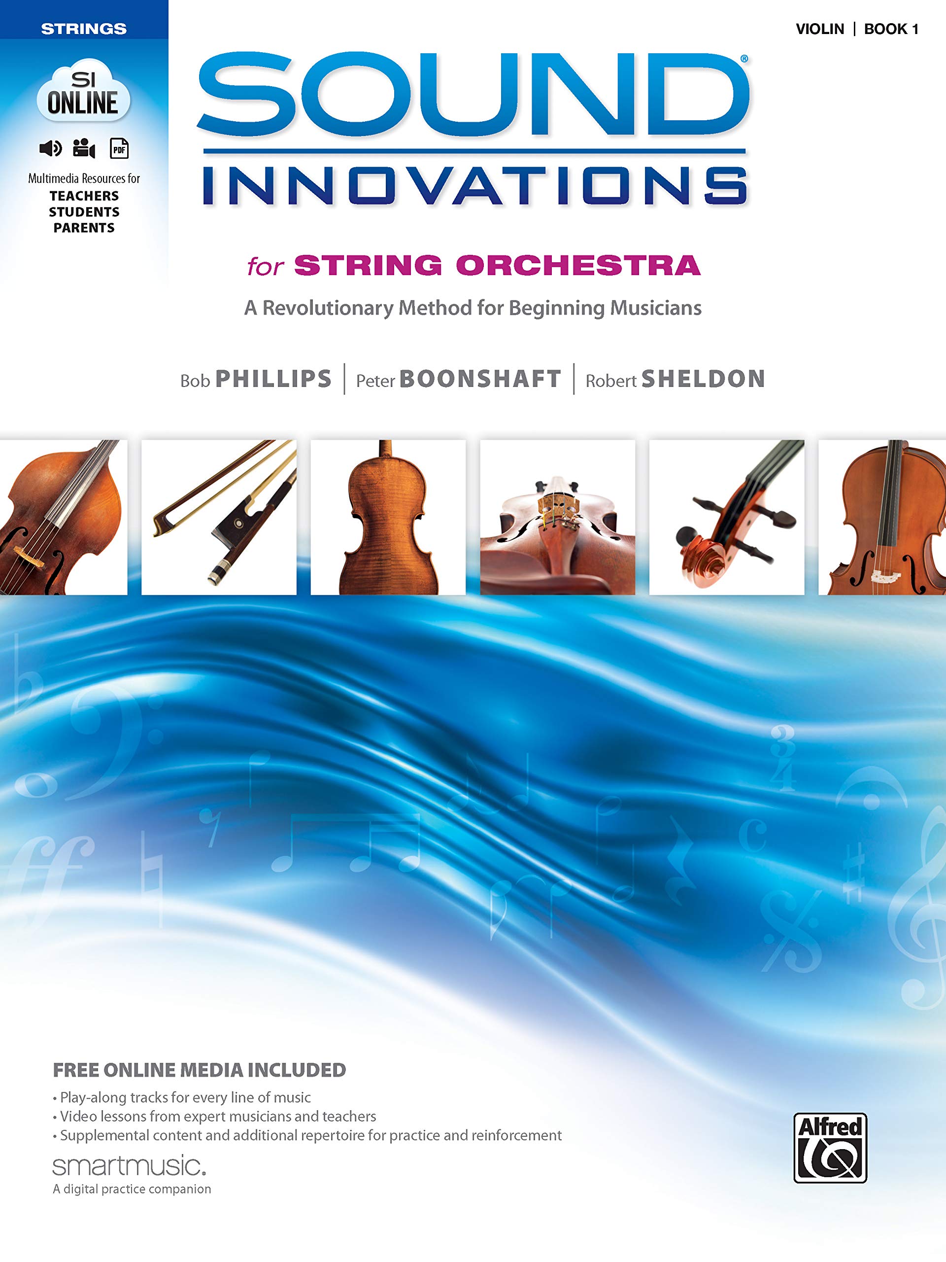 Sound Innovations for String Orchestra, Bk 1: A Revolutionary Method for Beginning Musicians (Violin), Book & Online Media,Used