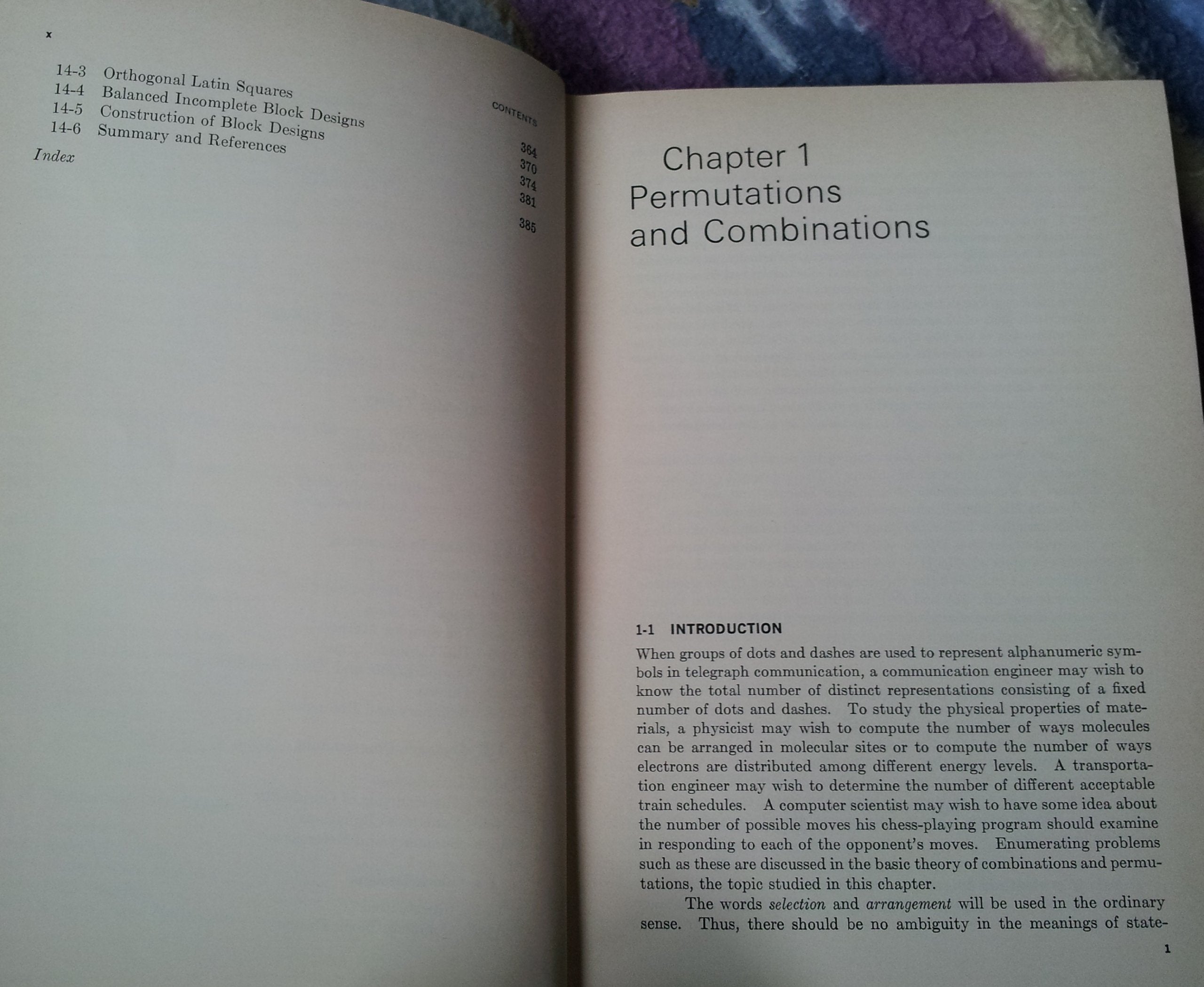 Introduction To Combinatorial Mathematics,Used