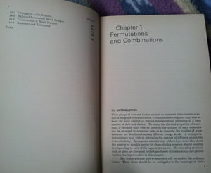 Introduction To Combinatorial Mathematics,Used