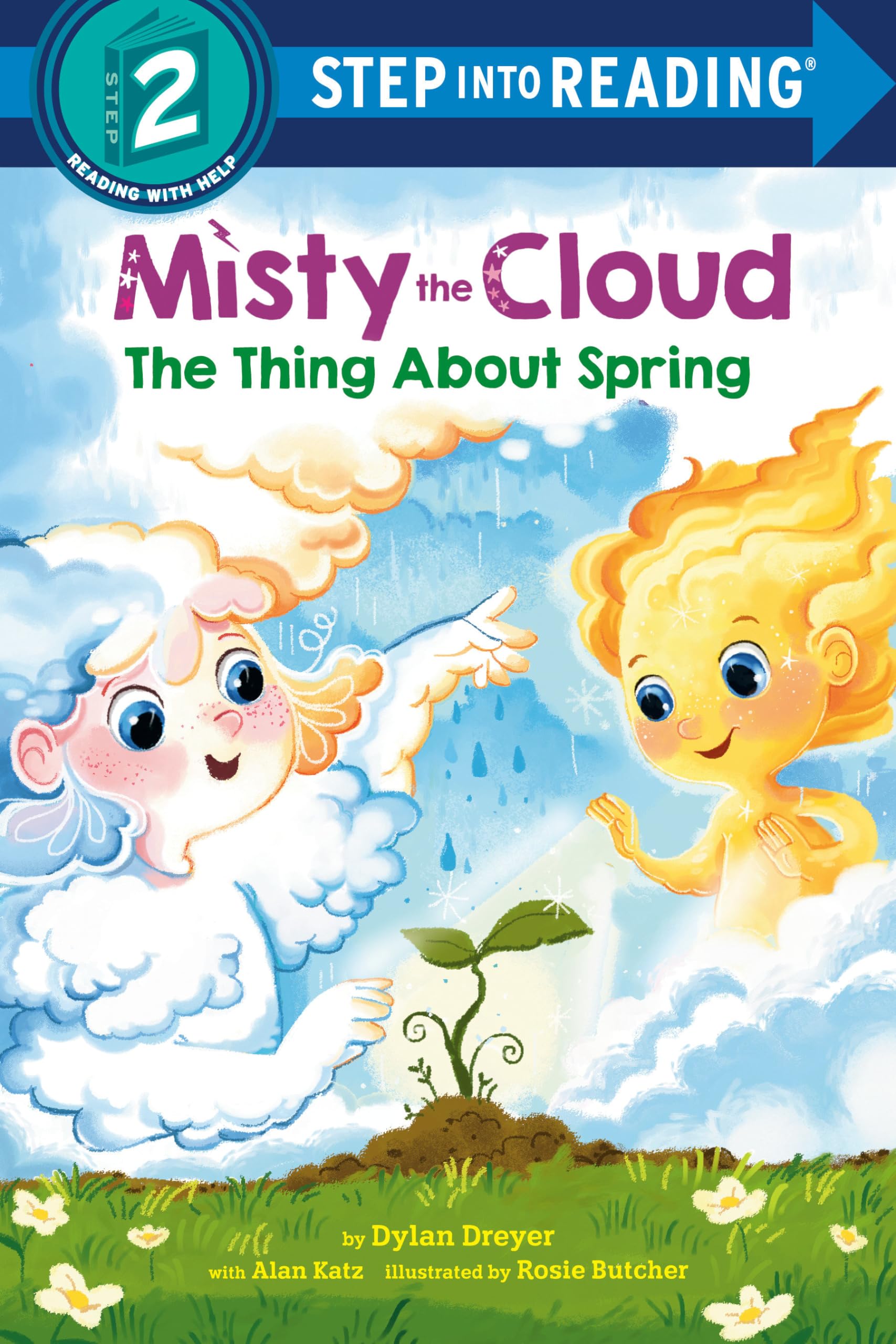 Misty The Cloud: The Thing About Spring (Step Into Reading),Used