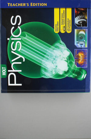 Holt Physics: Teacher'S Edition,Used