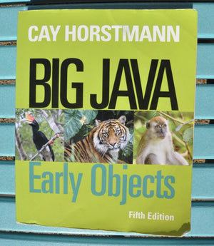 Big Java: Early Objects,New