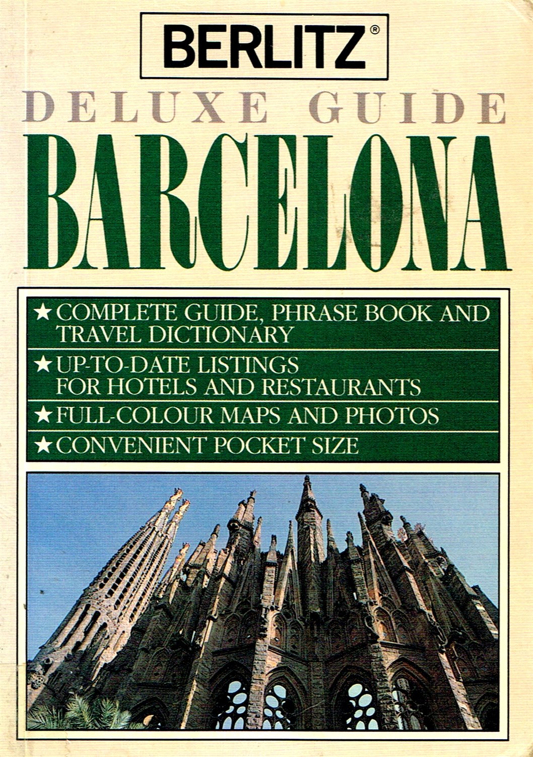 Barcelona (Berlitz Deluxe Guides),Used