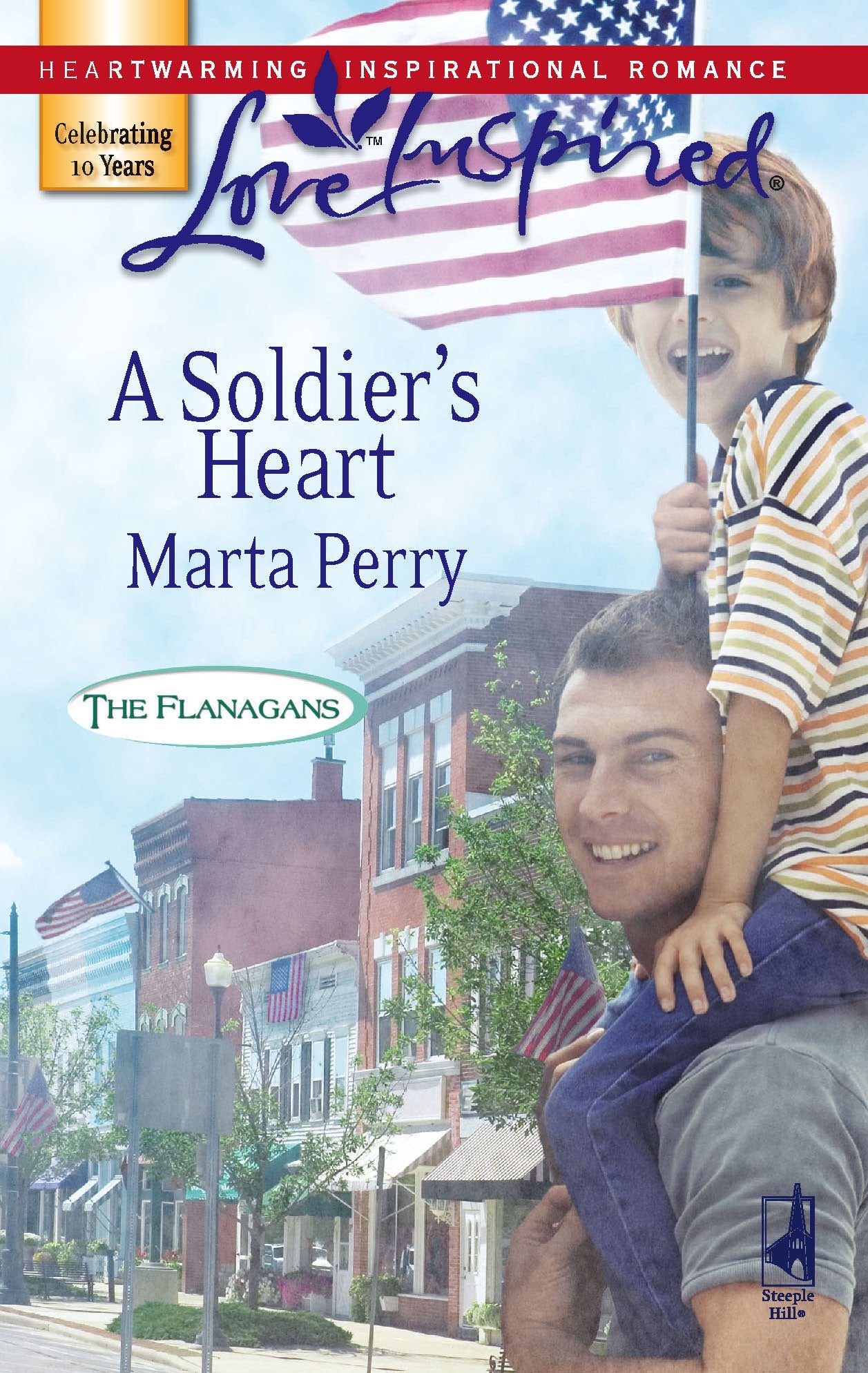 A Soldier's Heart (The Flanagans, Book 7) (Love Inspired #396),Used