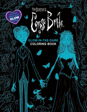 Tim BurtonS Corpse Bride GlowInTheDark Coloring Book