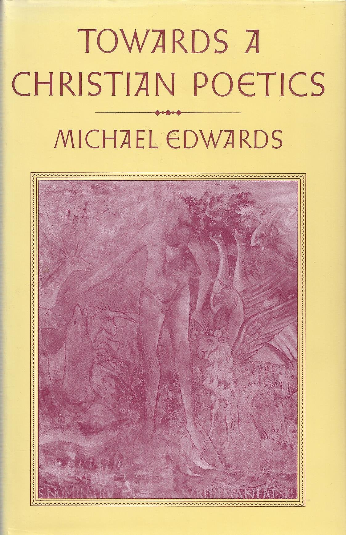 Towards a Christian poetics,New