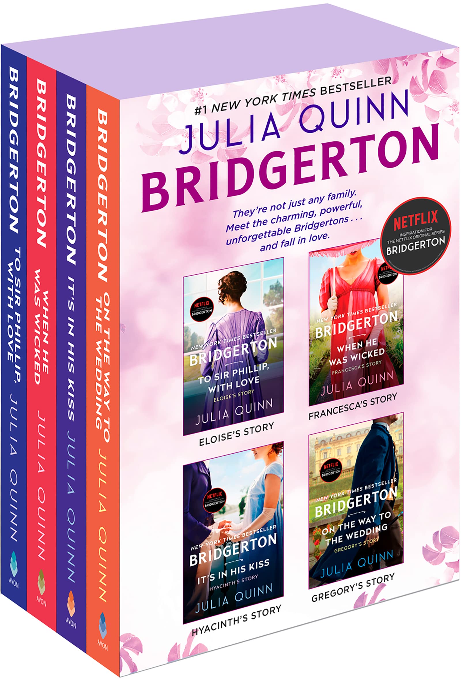 Bridgerton Boxed Set 58: To Sir Phillip, With Love / When He Was Wicked / Its in His Kiss / On the Way to the Wedding