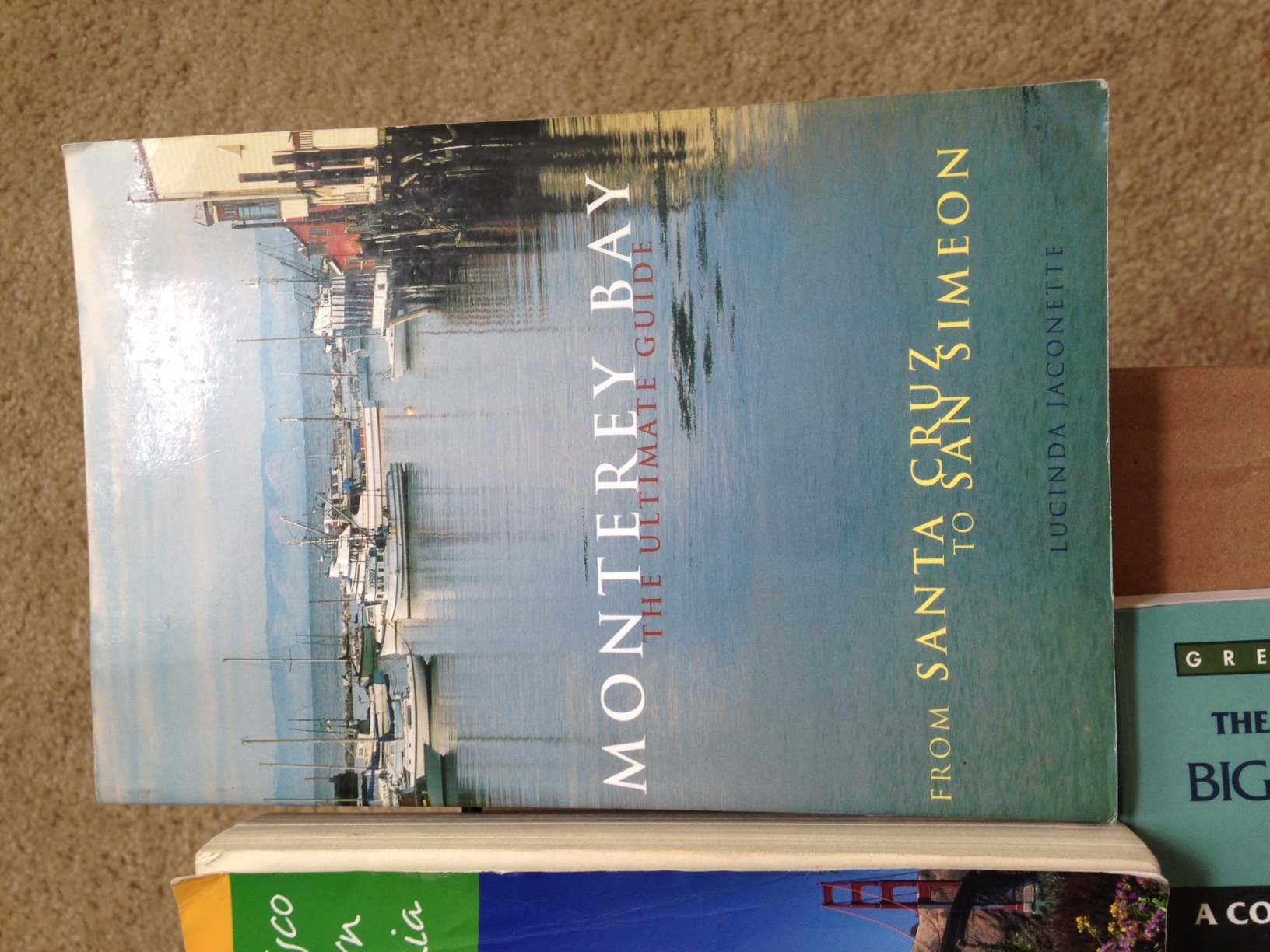 The Monterey Bay, Big Sur, & Gold Coast Wine Country Book: A Complete Guide, Second Edition (A Great Destinations Guide),Used