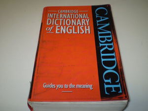 Cambridge International Dictionary of English,Used