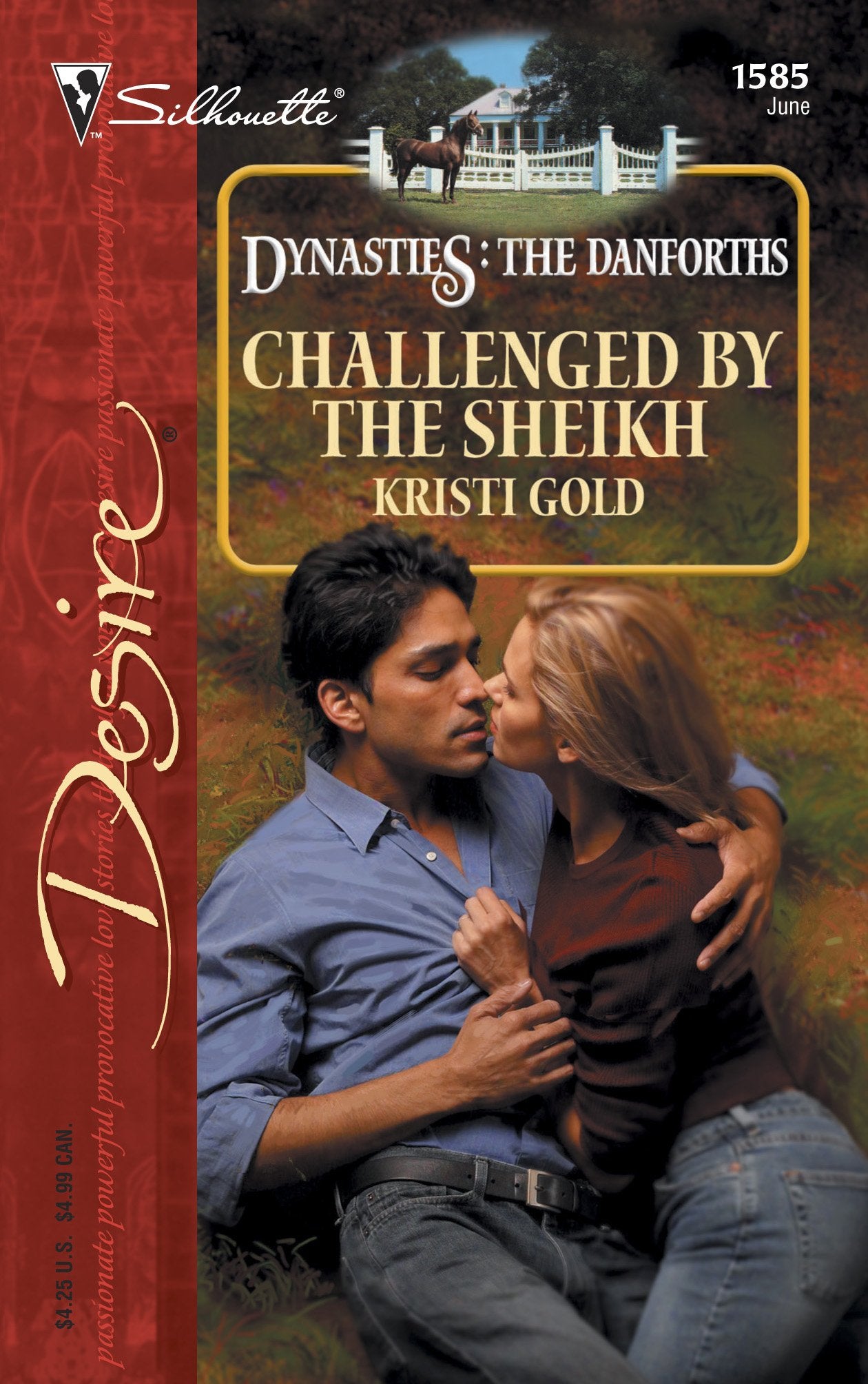 Challenged by the Sheikh (Dynasties: The Danforths, 9),Used