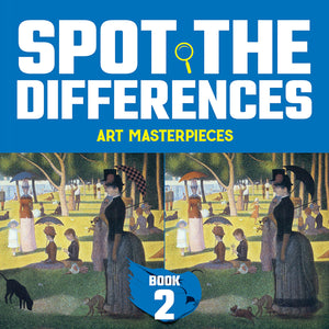 Spot The Differences: Art Masterpieces, Book 2 (Dover Kids Activity Books),New
