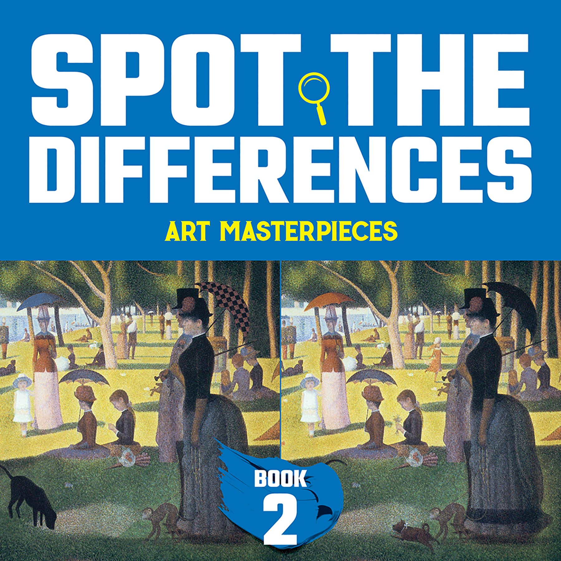Spot the Differences: Art Masterpieces, Book 2 (Dover Kids Activity Books),Used