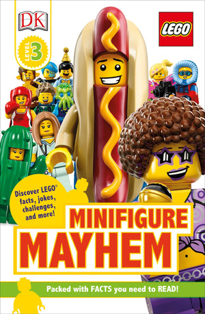 DK Readers Level 3: LEGO Minifigure Mayhem: Discover LEGO facts, jokes, challenges, and more!,Used