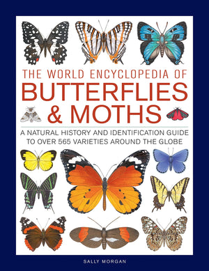 The World Encyclopedia of Butterflies & Moths: A Natural History And Identification Guide To Over 565 Varieties Around The Globe,Used