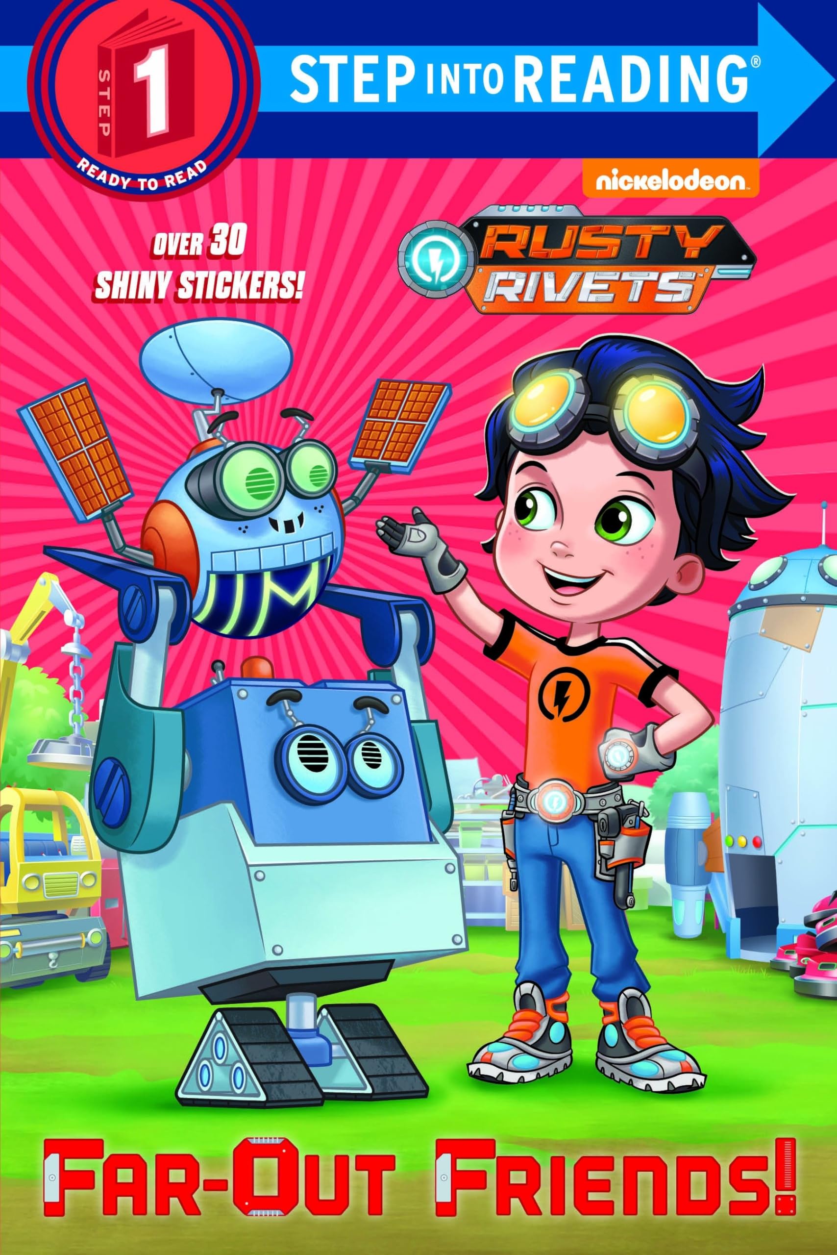 FarOut Friends! (Rusty Rivets) (Step into Reading),Used