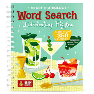 Art Of Mixology Intoxicating Word Search Puzzles: More Than 350 Puzzles! Includes Recipes, Fun Facts, Jokes And More From The Cr,Used