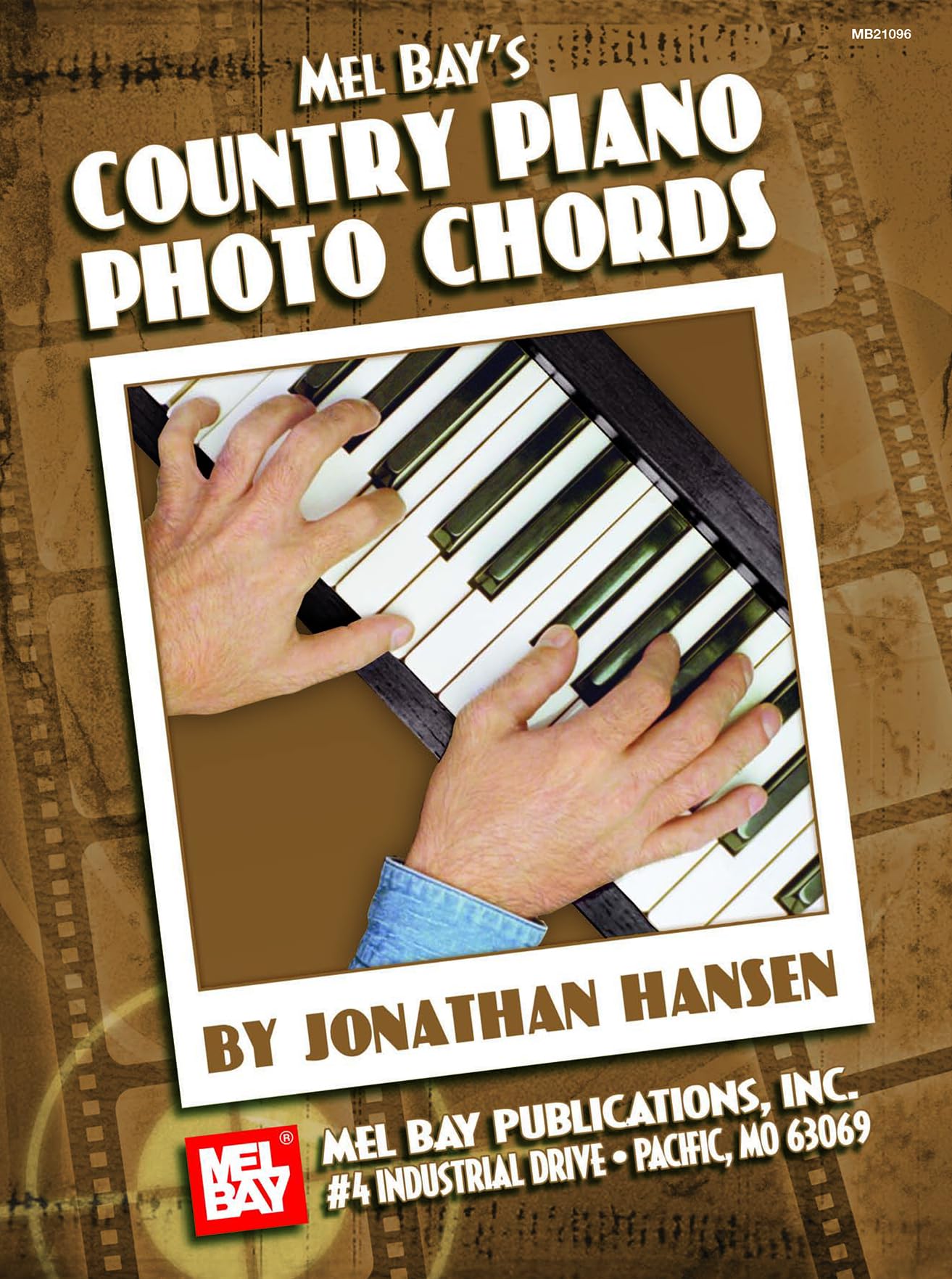 Mel Bay Country Piano Photo Chords,Used