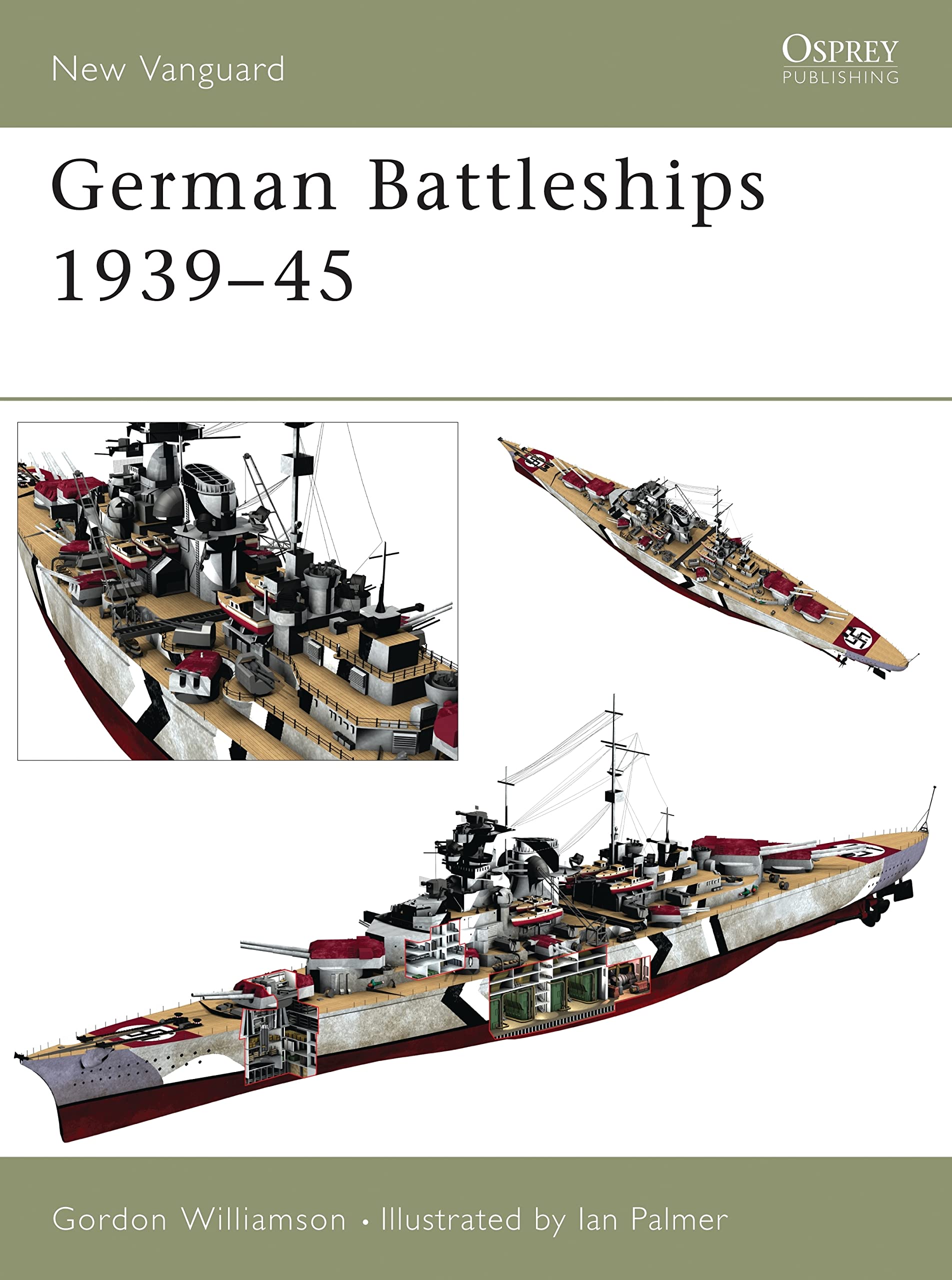 German Battleships 193945 (New Vanguard),Used