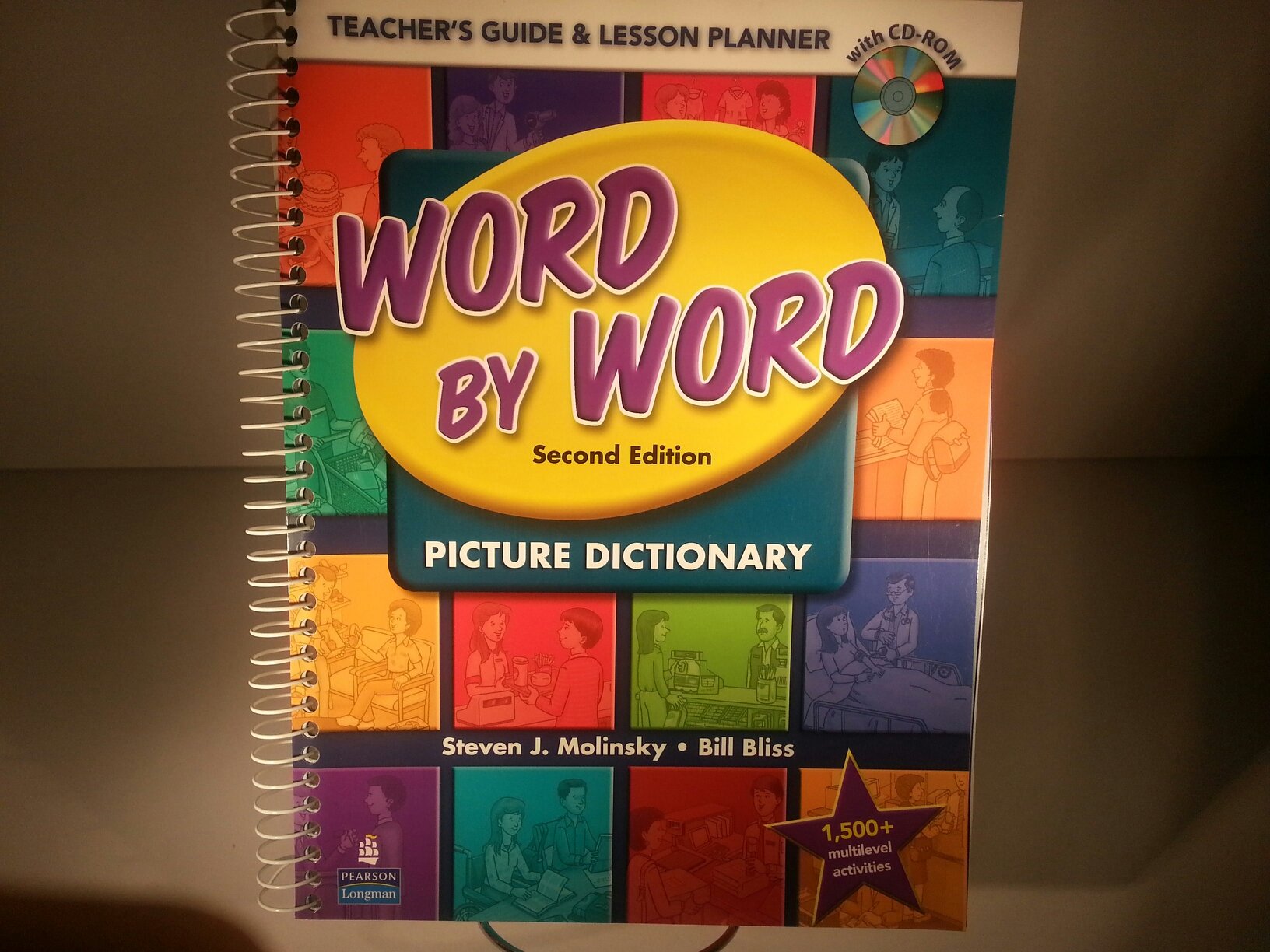 Word by Word Picture Dictionary: Teacher's Guide & Lesson Planner (Book & CDROM),Used