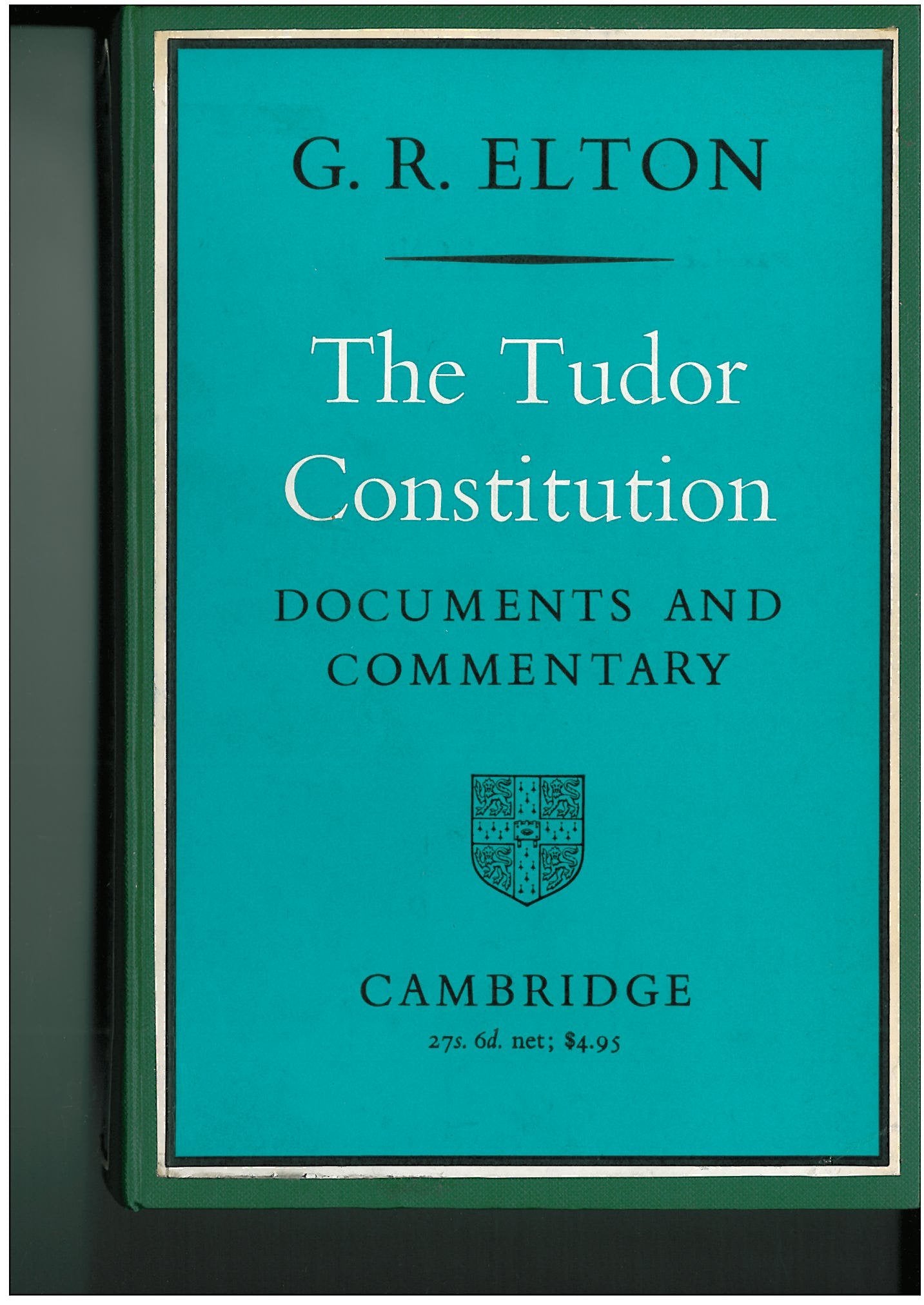 The Tudor Constitution,Used