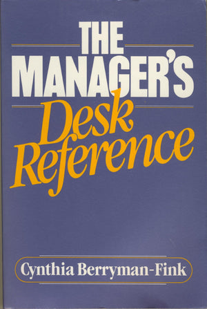 The Manager's Desk Reference,Used