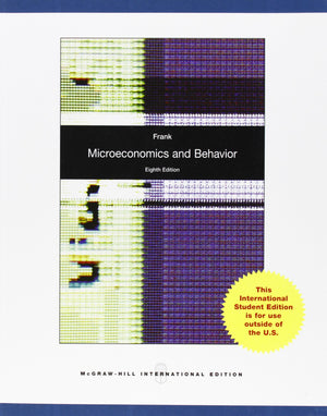 Microeconomics And Behavior,New