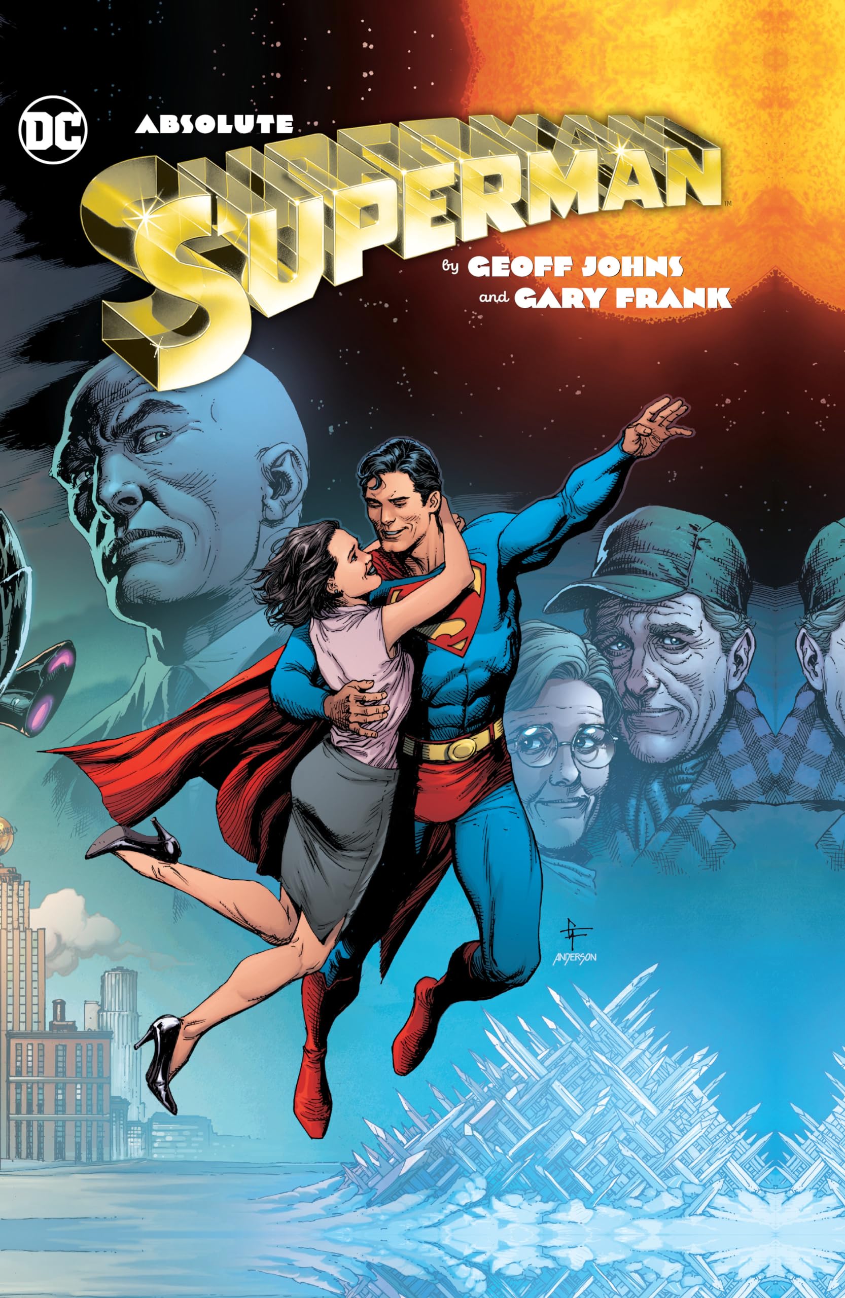 Absolute Superman By Geoff Johns & Gary Frank,New