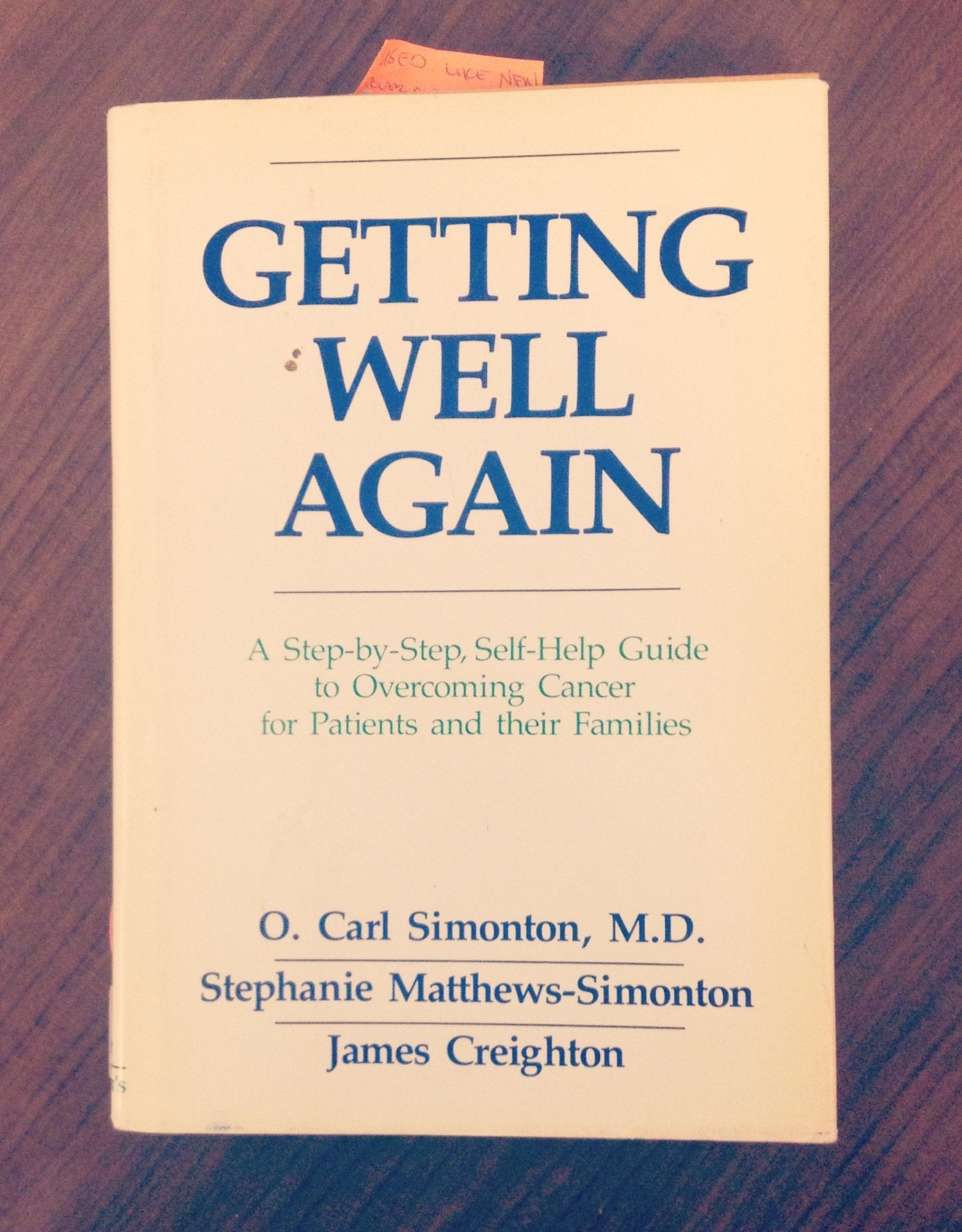 Getting Well Again,Used