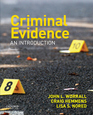 Criminal Evidence: An Introduction,Used