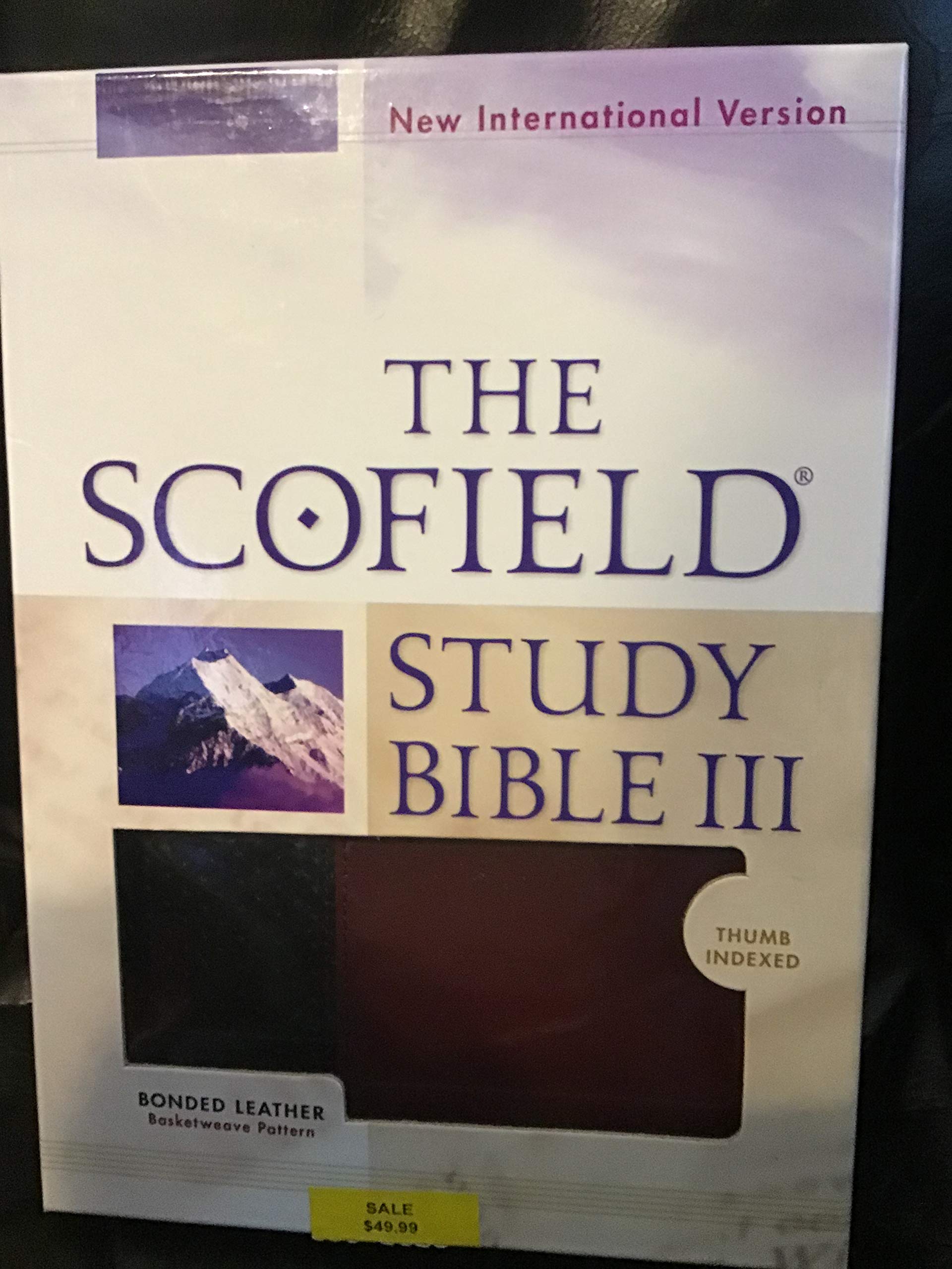 The Scofield Study Bible Iii, Niv