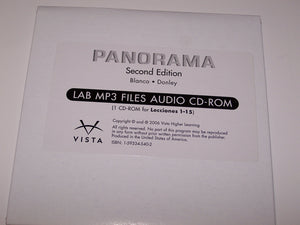 Panorama 2/E Lab Mp3 Files Audio Cdrom,Used