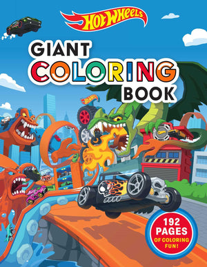 Hot Wheels: Giant Coloring Book,New