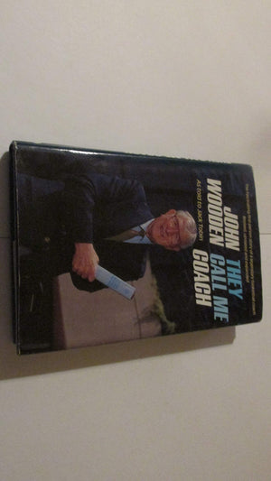 John Wooden They Call Me Coach,Used