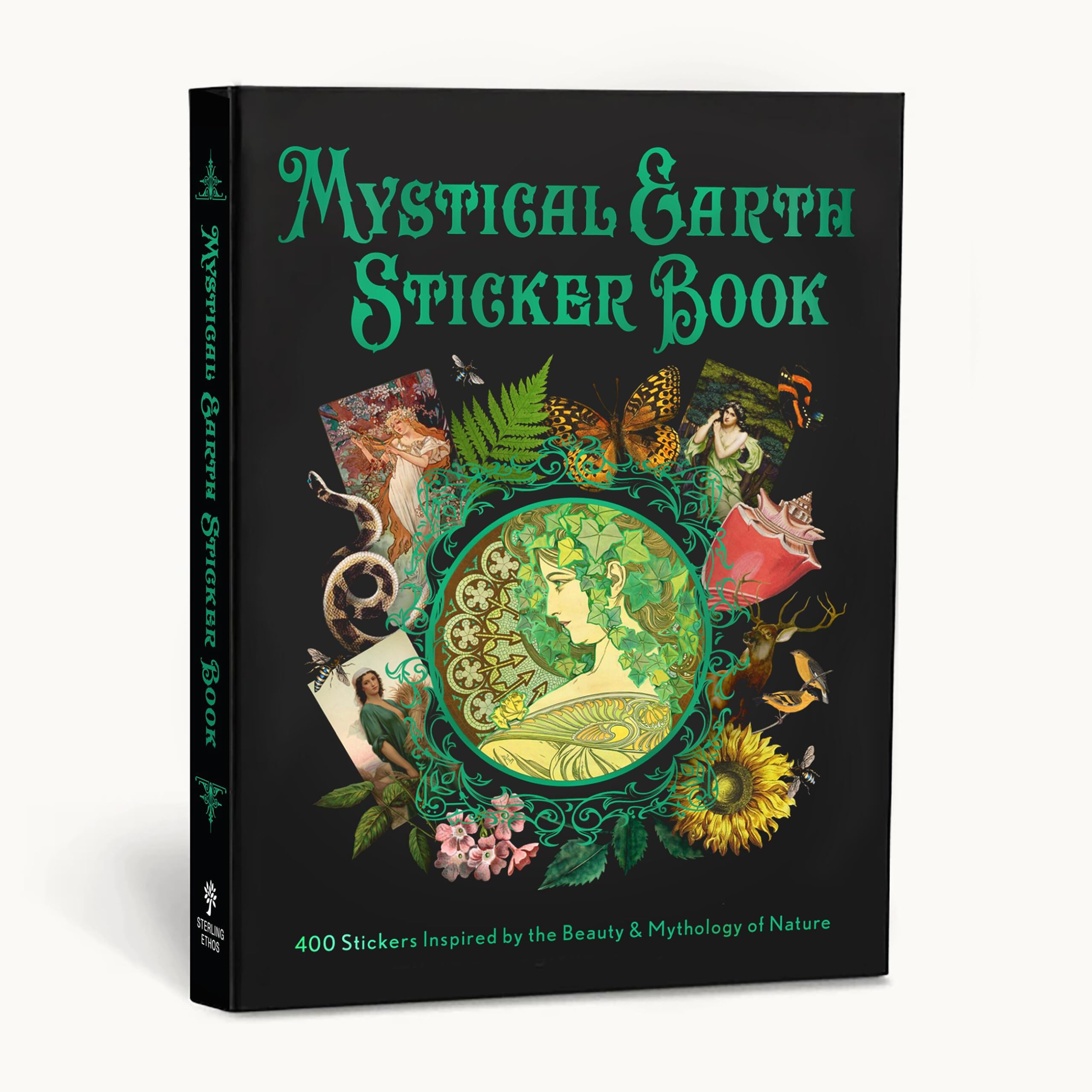 Mystical Earth Sticker Book: 400 Stickers Inspired By The Beauty & Mythology Of Nature (Mystical Sticker Book)