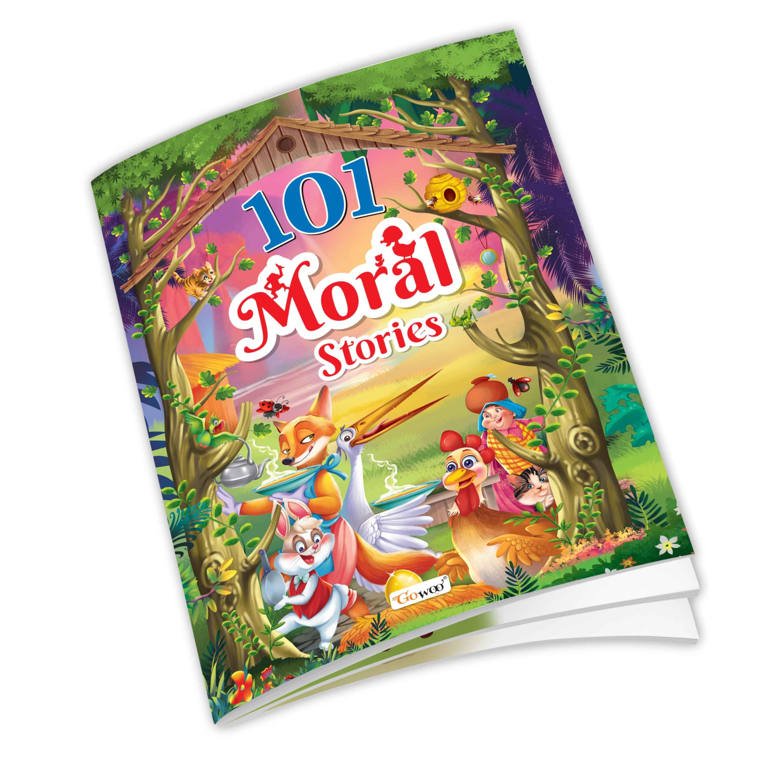 Story Books For Kids - Classic Stories - 101 Moral Stories (Paperback) : Early Reader Storybook, Bedtime Storybook For Children, Early Learning Storybook For Toddlers For Ages 3-12